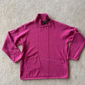 MARBLE Vibrant Pink Sweater